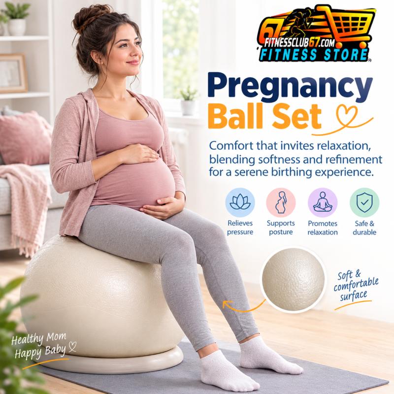 Momcozy BirthEase Pregnancy Ball Set