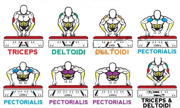 6 Variations de pompes pour la croissance des pectoraux